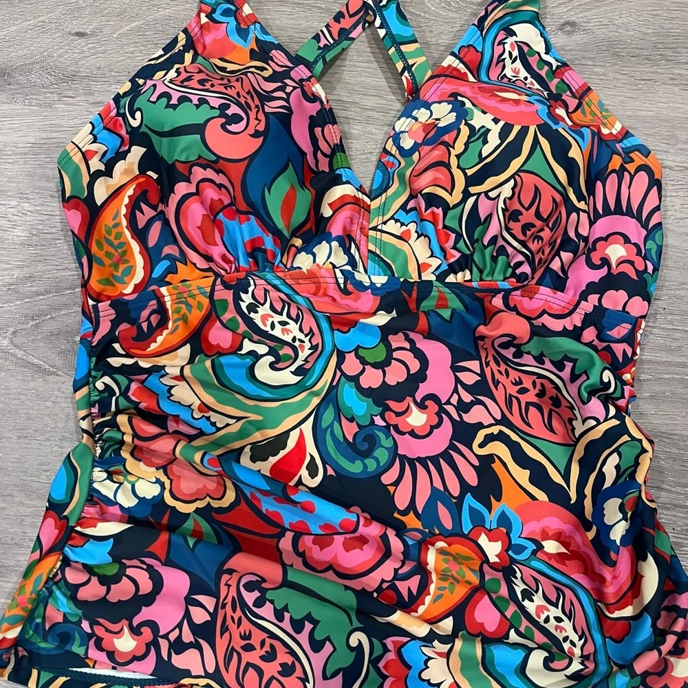Colorful Floral Venus Two Piece NWOT - Picture 6 of 6